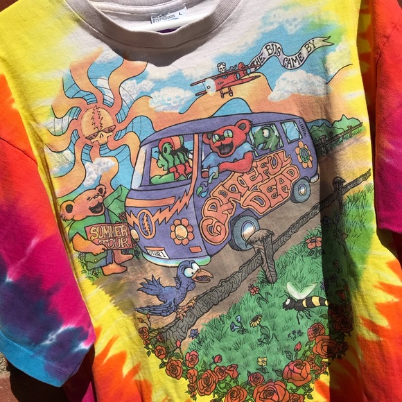 Liquid Blue Other - 🚫SOLD Original ‘94 Grateful Dead GDM Tie-Dye Tee
